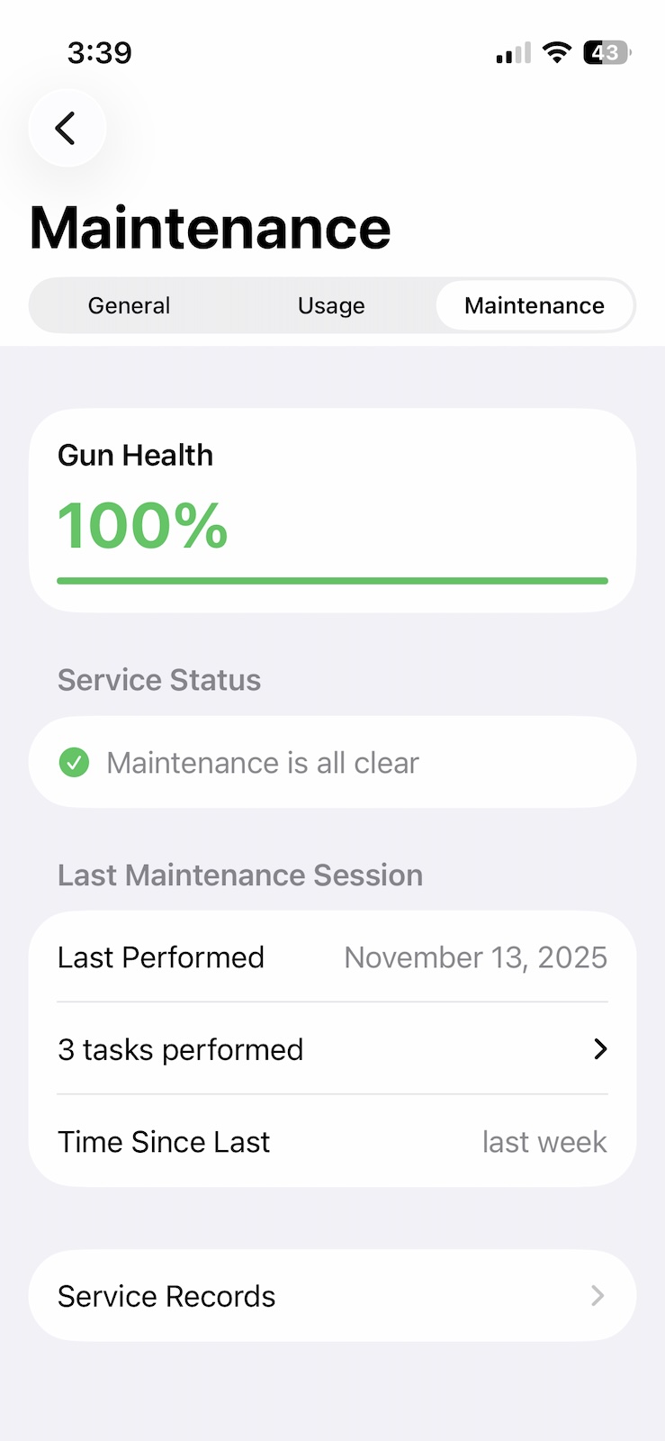 Gun Health Healthy